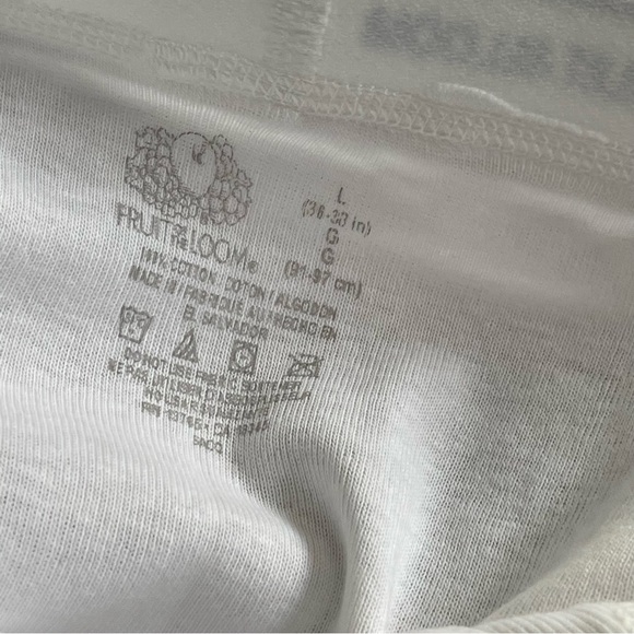 Fruit of The Loom Tighty Whities El Salvador 100% Cotton Size L 36 38 New Lot/ 3 - Picture 4 of 4